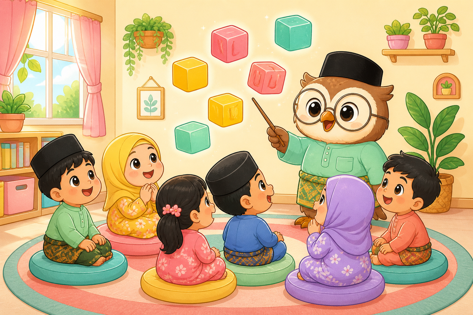 Kelas kartun Ceria